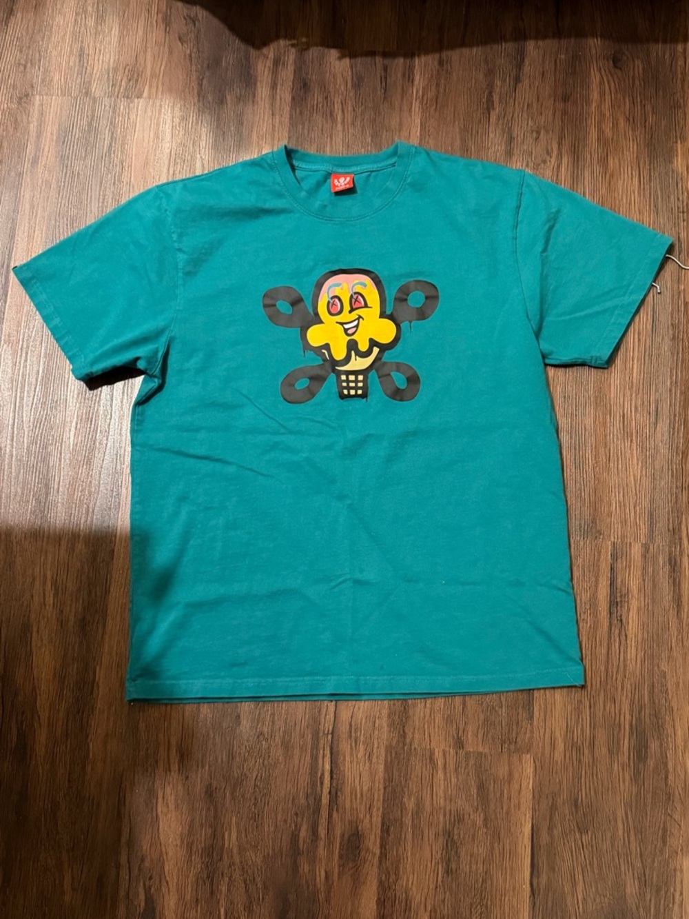 Icecream Teal Short Sleeve Tee